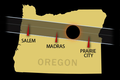 Oregon Solar Eclipse