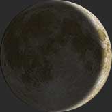 Waxing Crescent on 04/7/2000