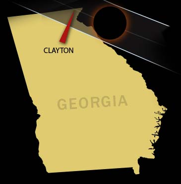 Georgia Solar Eclipse