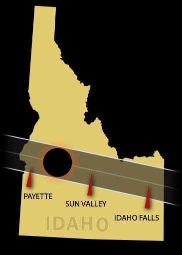 Idaho Solar Eclipse