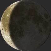 22/05/2025  - Luna Menguante Cóncava
