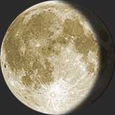 Waning Gibbous on 09/10/1892