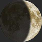 Waxing Crescent on 04/3/2025