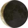 Waning Crescent on 10/5/2018