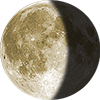 Waning Gibbous on 08/22/2019