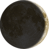 Waxing Crescent on 07/18/1969