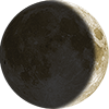 Waxing Crescent on 08/22/1955