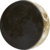 Waxing Crescent on 09/6/2016