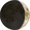 Waxing Crescent on 07/7/2019