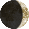 Waxing Crescent on 08/23/1955