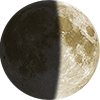 Waxing Crescent on 04/4/2025