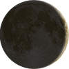 Waxing Crescent on 09/22/2017